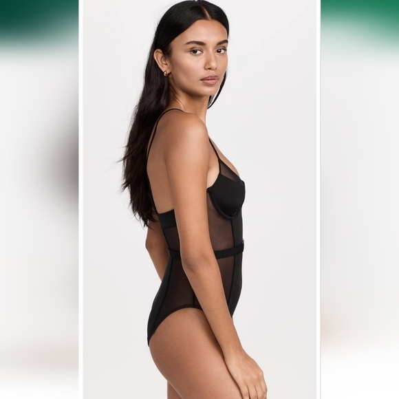 NWT Solid & Striped The Spencer Basic Swimsuit in Blackout Size Small - Picture 3 of 12